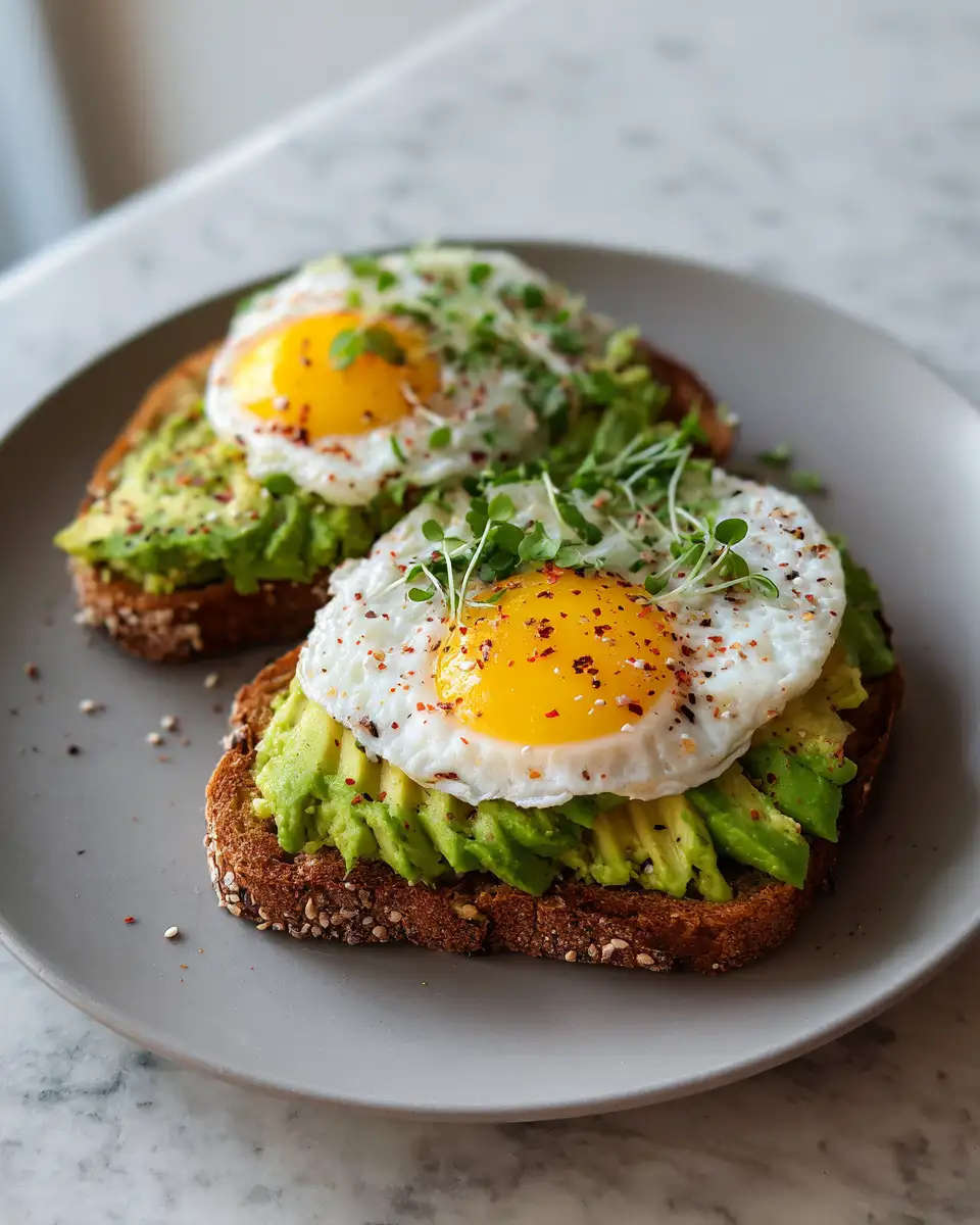 Final dish - Avocado Egg Toast: The Ultimate Breakfast Game-Changer