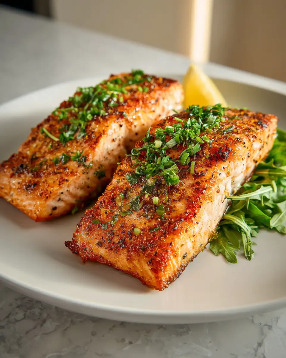 Final dish - Sizzle and Spice: Unleashing the Flavor of Bang Bang Salmon