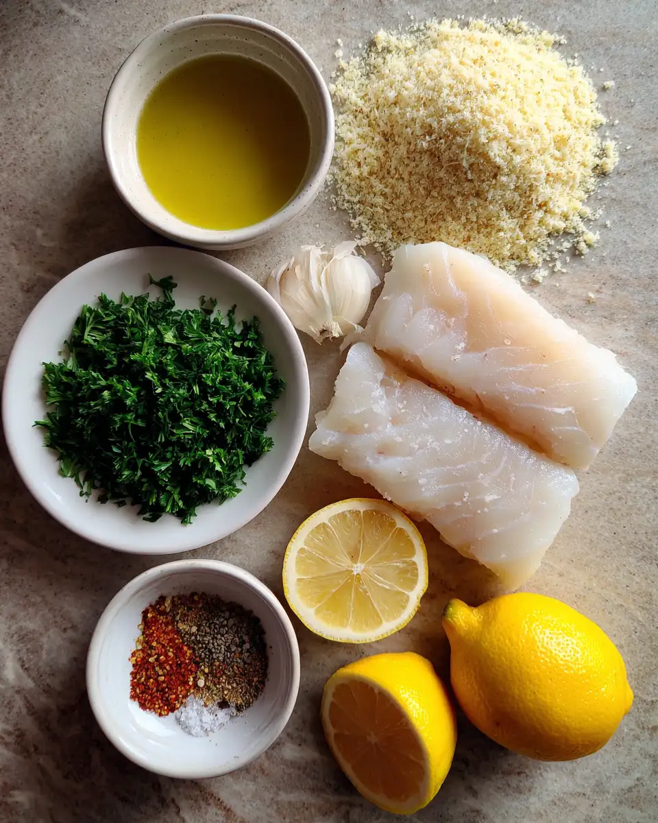 Ingredients for Discover the Secret to Perfect Boston Baked Cod