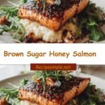 Sweet Symphony: Brown Sugar Honey Salmon Delight