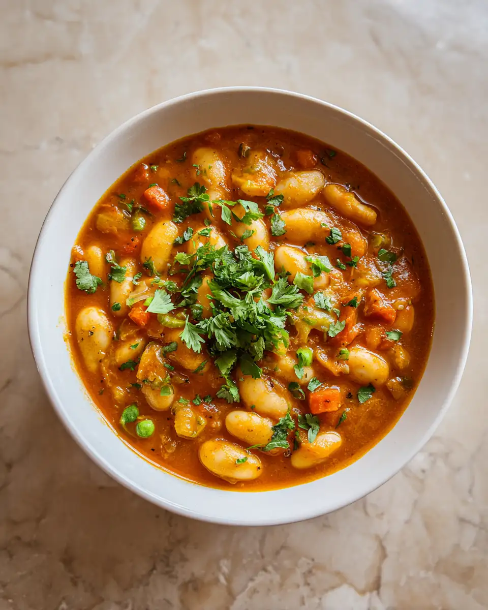 Final dish - Cozy Comfort in a Bowl: Discover the Magic of Butter Bean Soup
