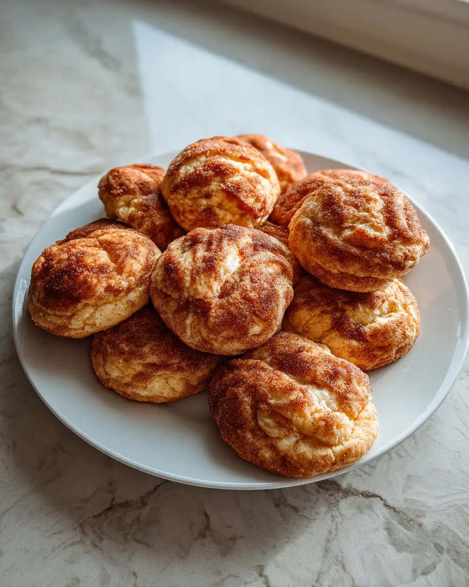 Final dish - Heavenly Bites: Cinnamon Sugar Cream Cheese Cookies Delight