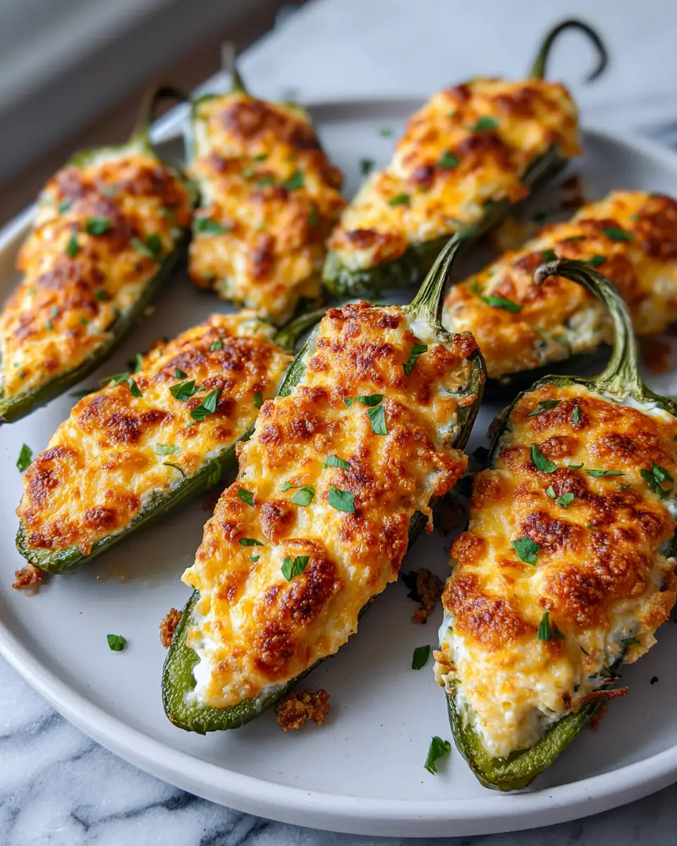 Final dish - Spice Up Your Snack Game with Cream Cheese Jalapeno Poppers