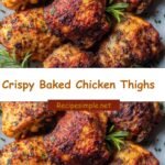 Irresistibly Crispy Baked Chicken Thighs for Effortless Gourmet Meals