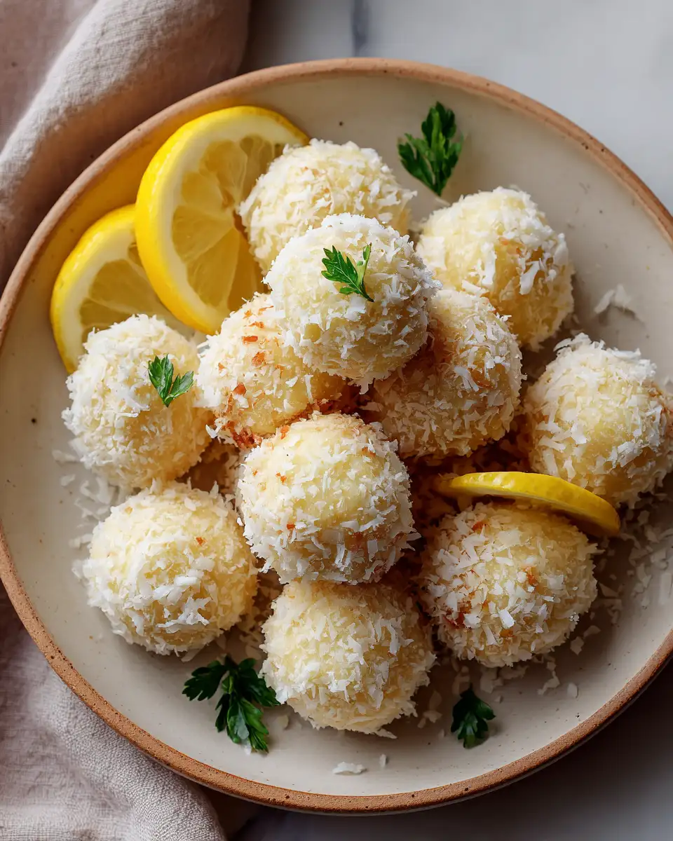Final dish - Zesty Bliss Bites: Discover the Magic of Delicious Lemon Truffles