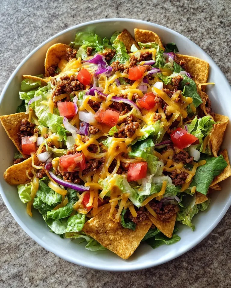 Crunchy Fiesta: Elevate Your Meal with Doritos Taco Salad - Featured Image