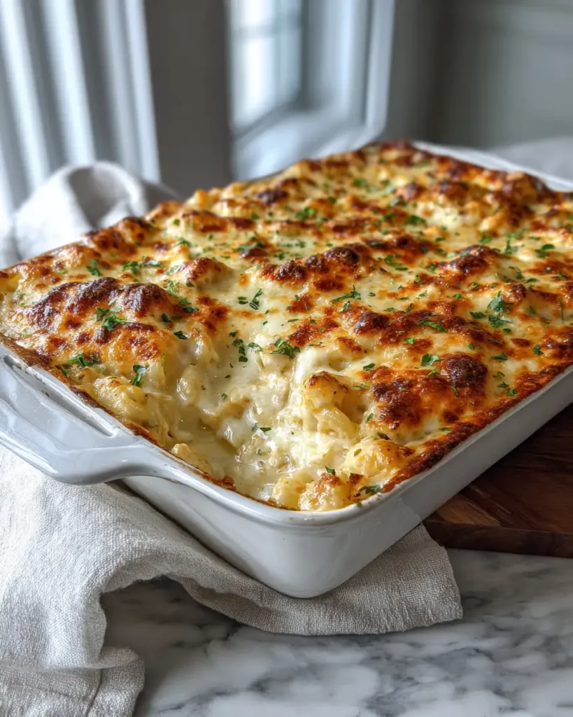 Effortless Comfort: Easy Chicken Alfredo Bake for Busy Weeknights - Featured Image
