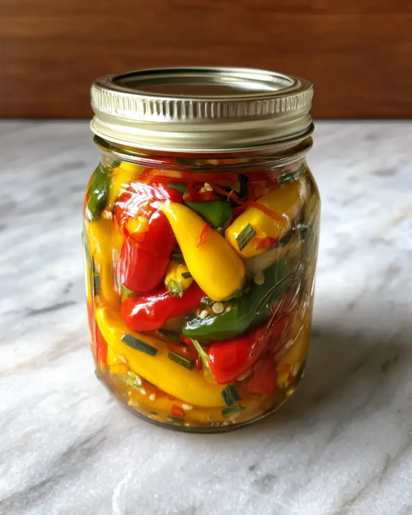 Effortless Flavor Boost: Quick and Easy Pickled Banana Peppers Recipe - Featured Image