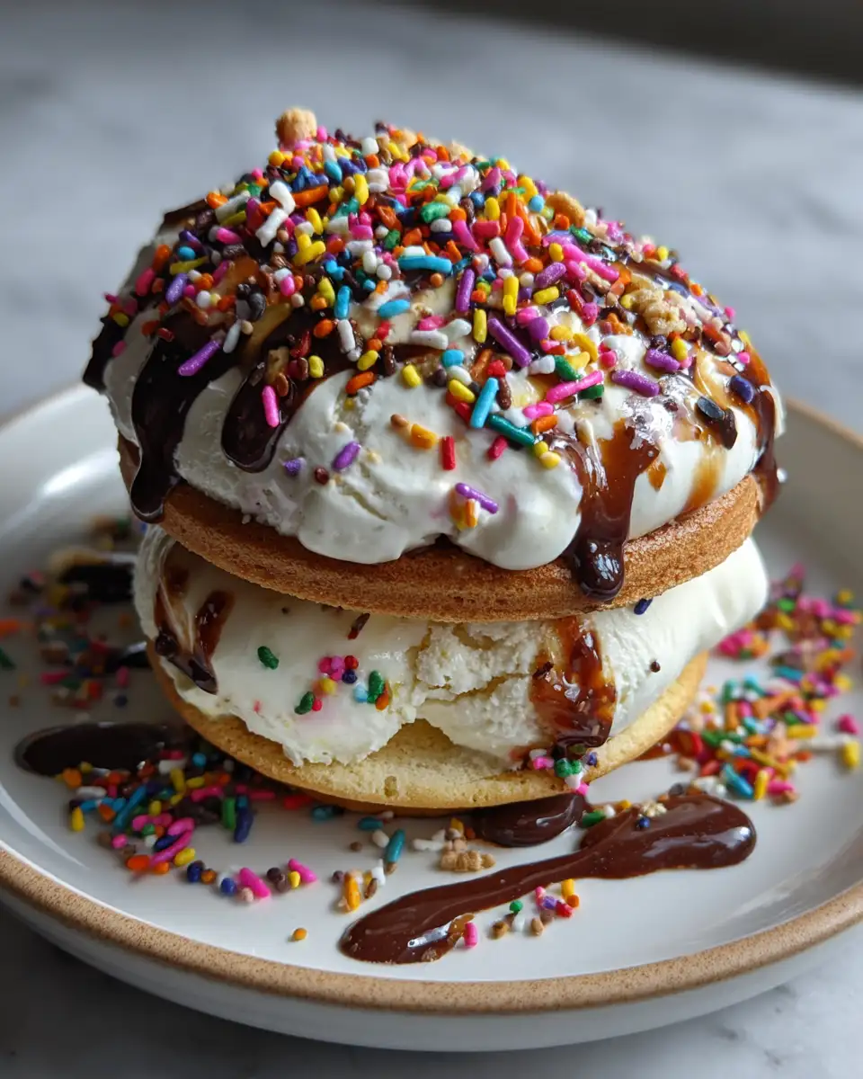 Final dish - Explosive Flavors: Dive into Firecracker Ice Cream Sandwiches