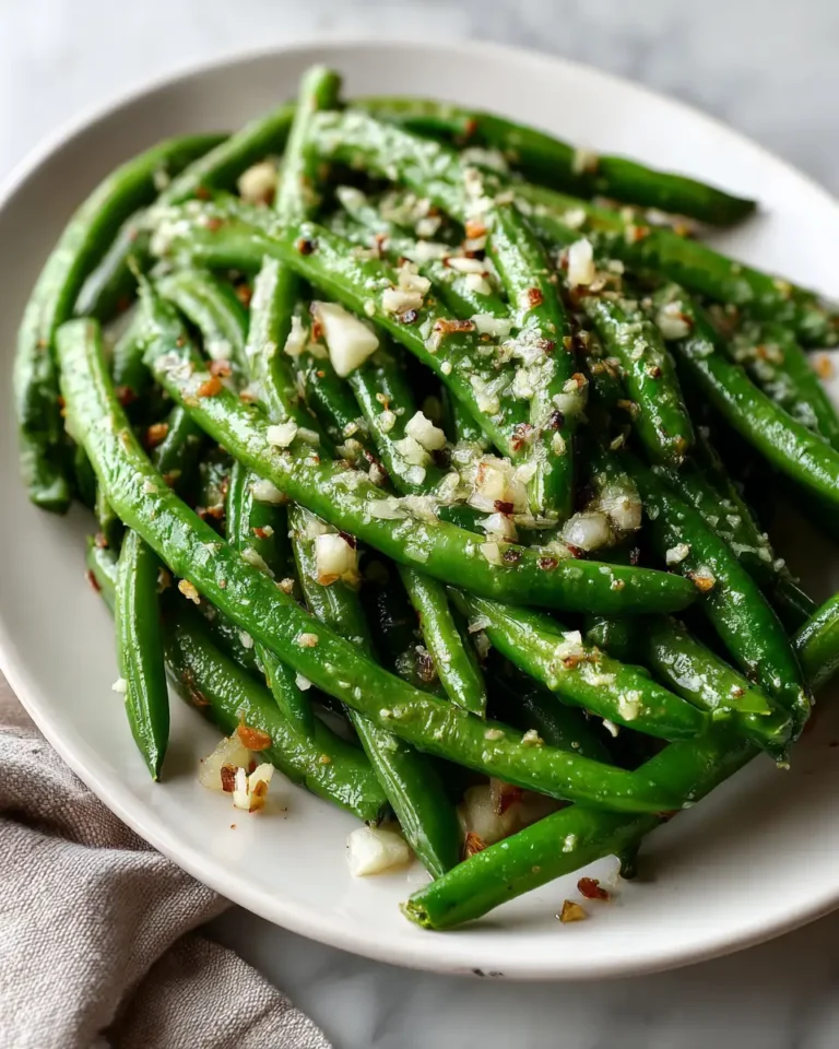 Irresistible Garlic Butter Green Beans: A Flavorful Side Dish Sensation - Featured Image