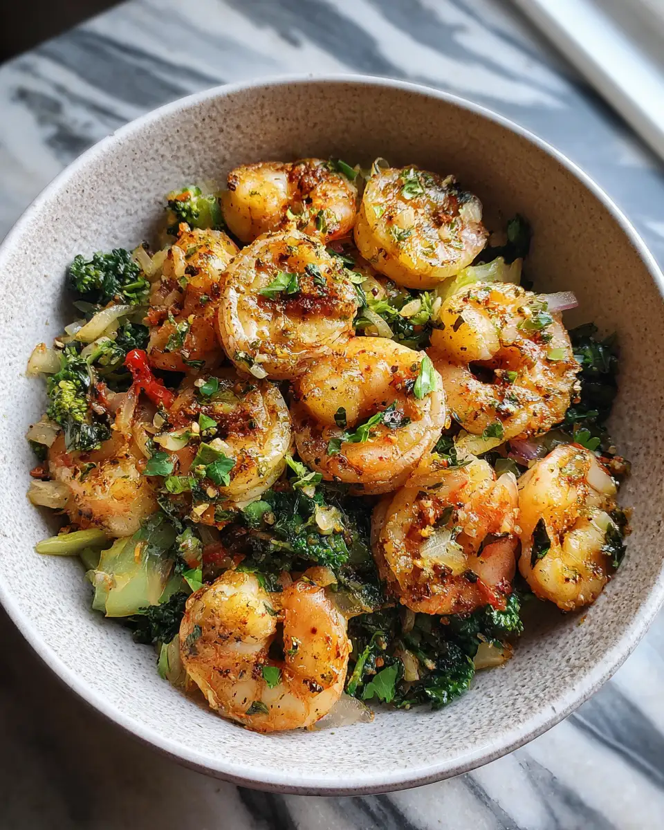 Final dish - Savor the Flavor: Irresistible Garlic Butter Shrimp Bowls
