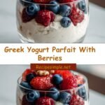 Indulge in a Greek Yogurt Parfait With Berries Bliss