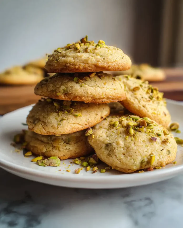 Sweet Delight: Irresistible Honey Butter Pistachio Cookies - Featured Image