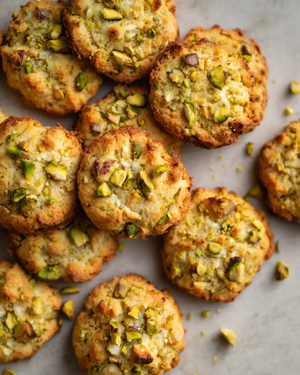 Final dish - Sweet Delight: Irresistible Honey Butter Pistachio Cookies