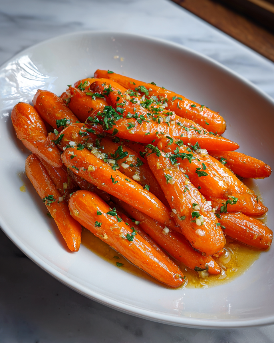 Final dish - Sweet Symphony: The Magic of Honey Glazed Carrots