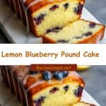 Zesty Delight: Irresistible Lemon Blueberry Pound Cake Recipe