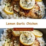 Zesty Lemon Garlic Chicken: A Flavorful Twist on Dinner Night