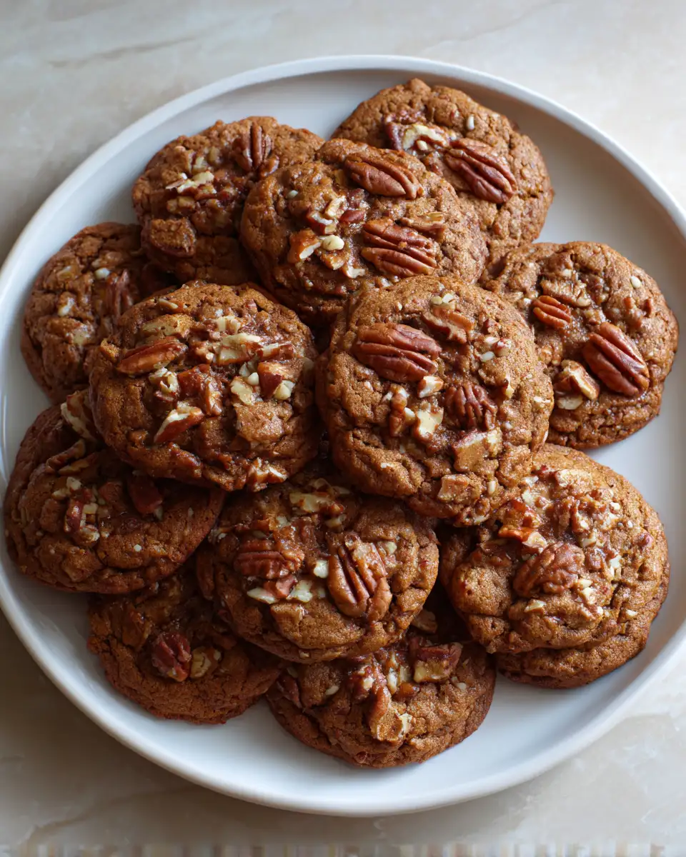 Final dish - Indulge in Autumn Bliss with Maple Pecan Soft Bake Cookies