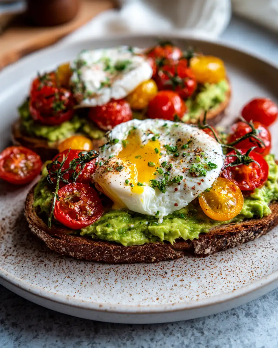 Mediterranean Avocado Toast: A Vibrant Twist on a Classic Breakfast Staple - Featured Image