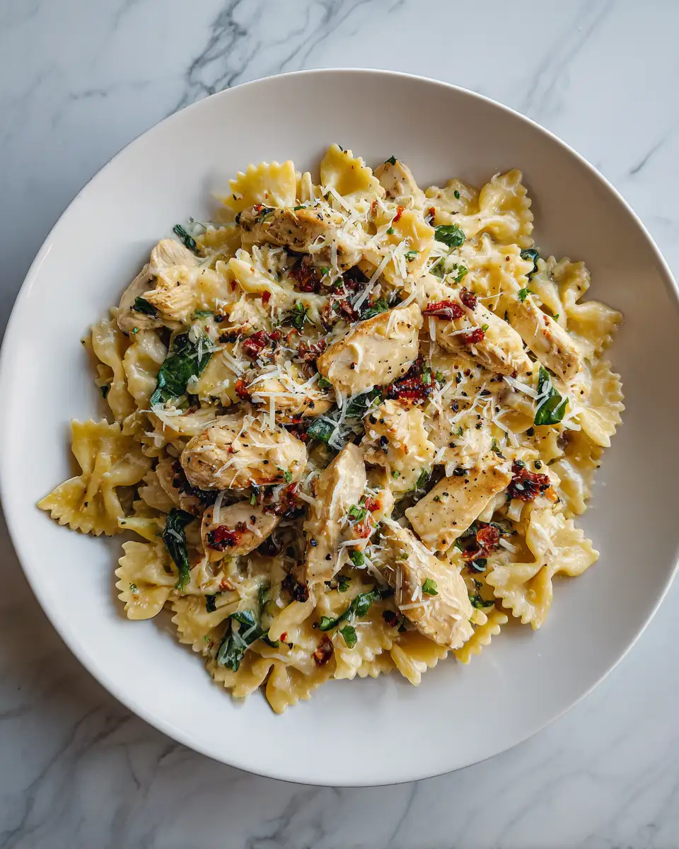 Final dish - Irresistible One Pot Chicken Pasta: Your Weeknight Dinner Savior