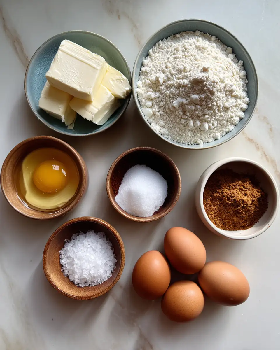 Ingredients for Sweet & Salty Bliss: Discover Salted Honey Cinnamon Cookies