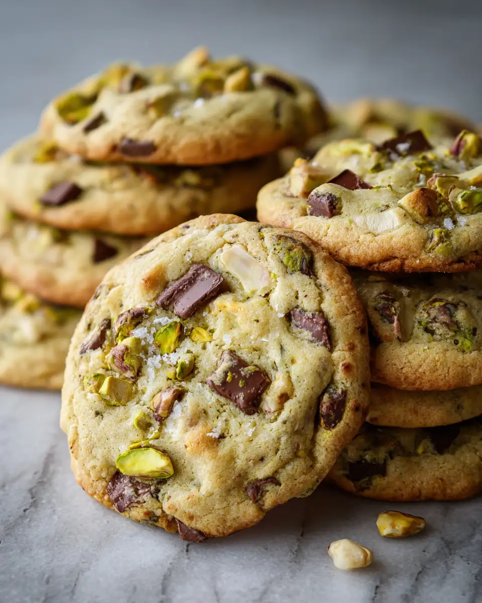 Irresistible Salted Pistachio Chocolate Chip Cookies for a Sweet-Savory Delight - Featured Image