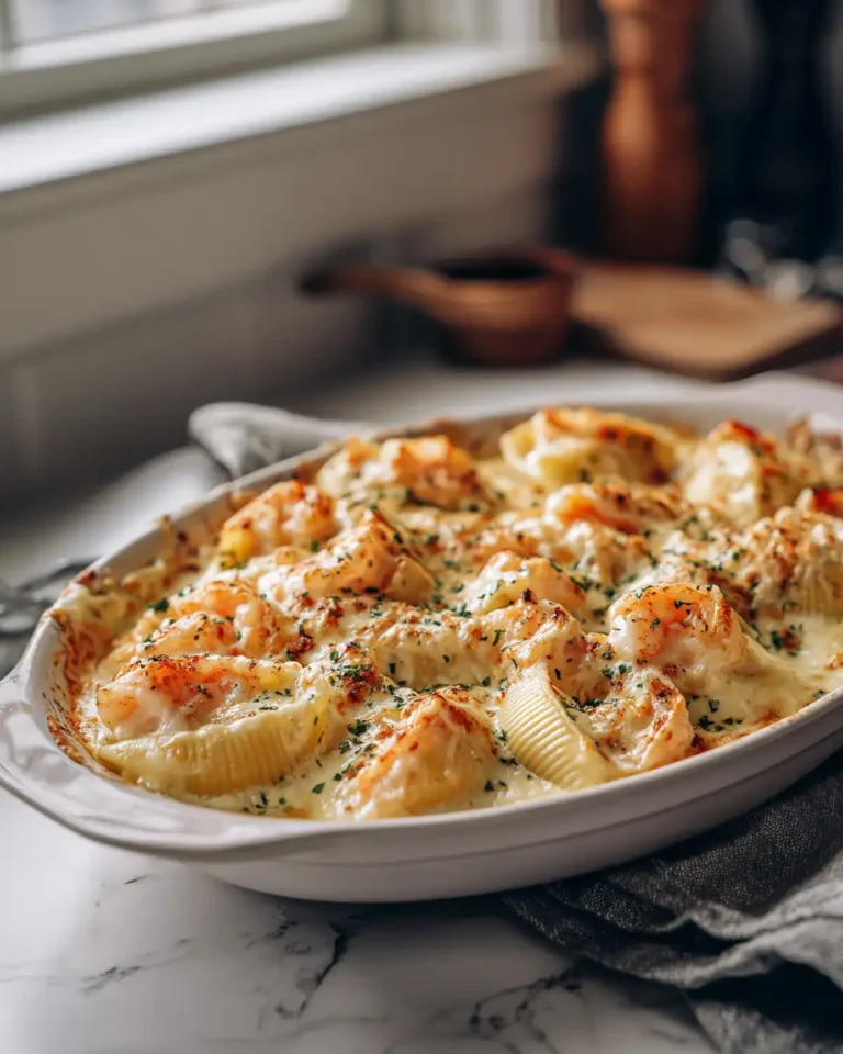 Shrimp Alfredo Stuffed Shells: A Creamy Twist on Classic Comfort Food - Featured Image