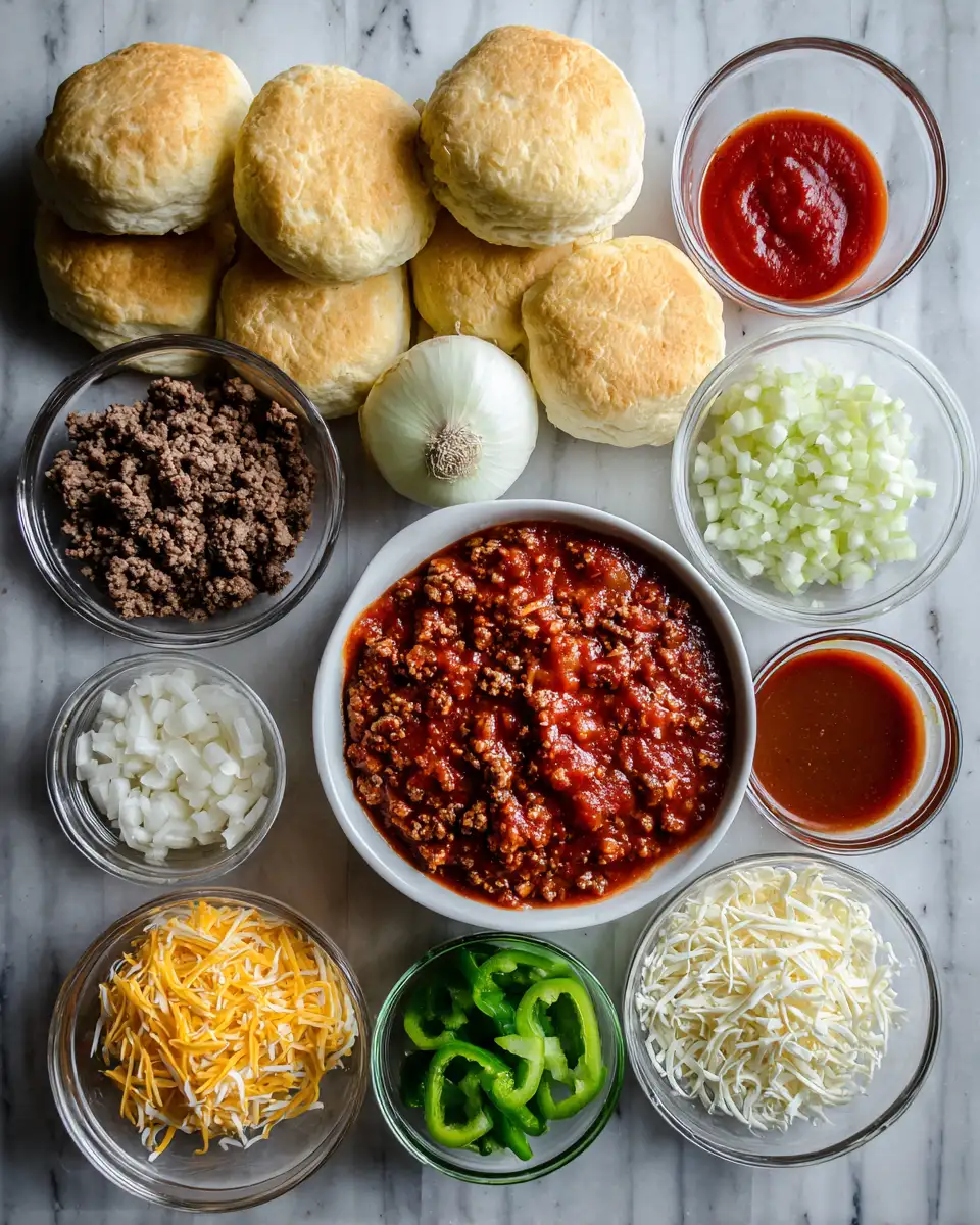 Ingredients for Mouthwatering Sloppy Joe Casserole: The Ultimate Comfort Food Twist