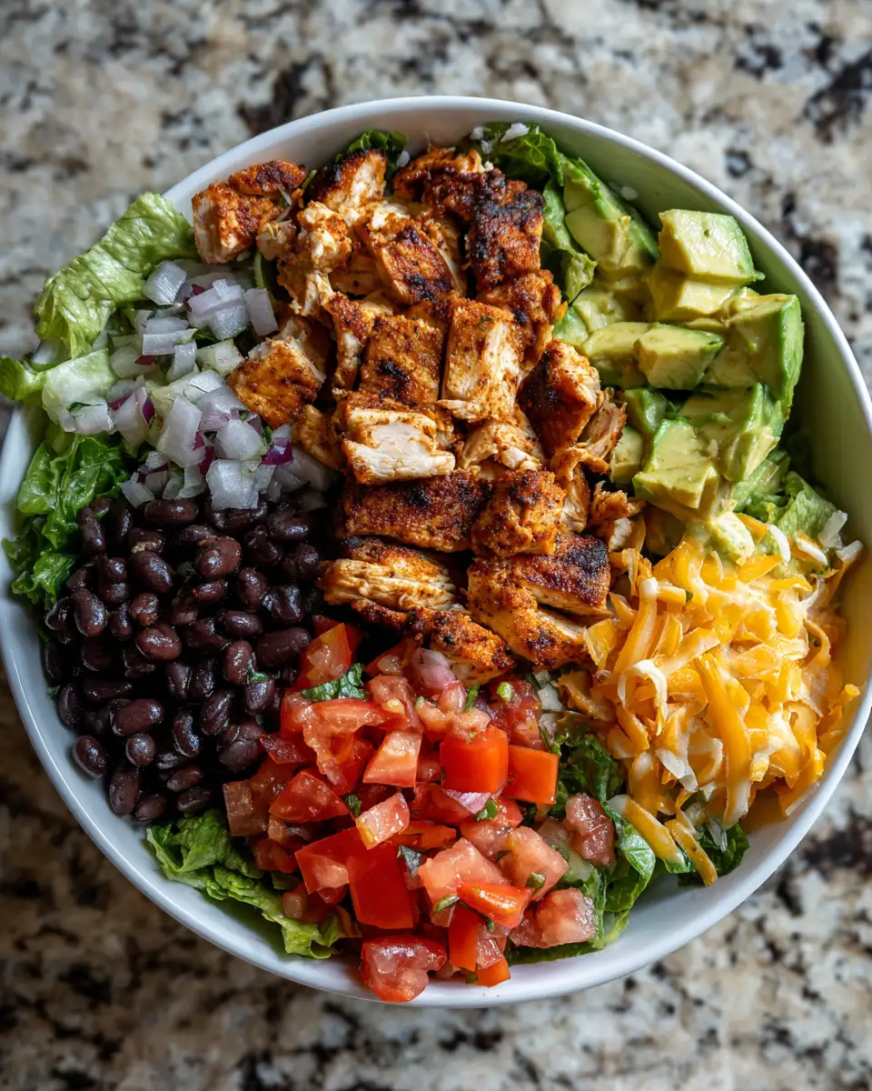 Final dish - Spice Up Your Mealtime with a Flavorful Southwest Chicken Bowl