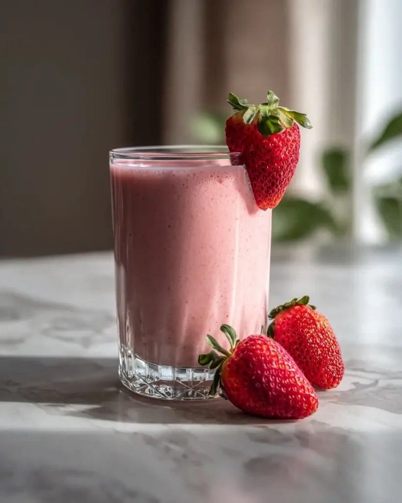 Boost Your Day with a Delicious Strawberry Banana Protein Smoothie - Featured Image