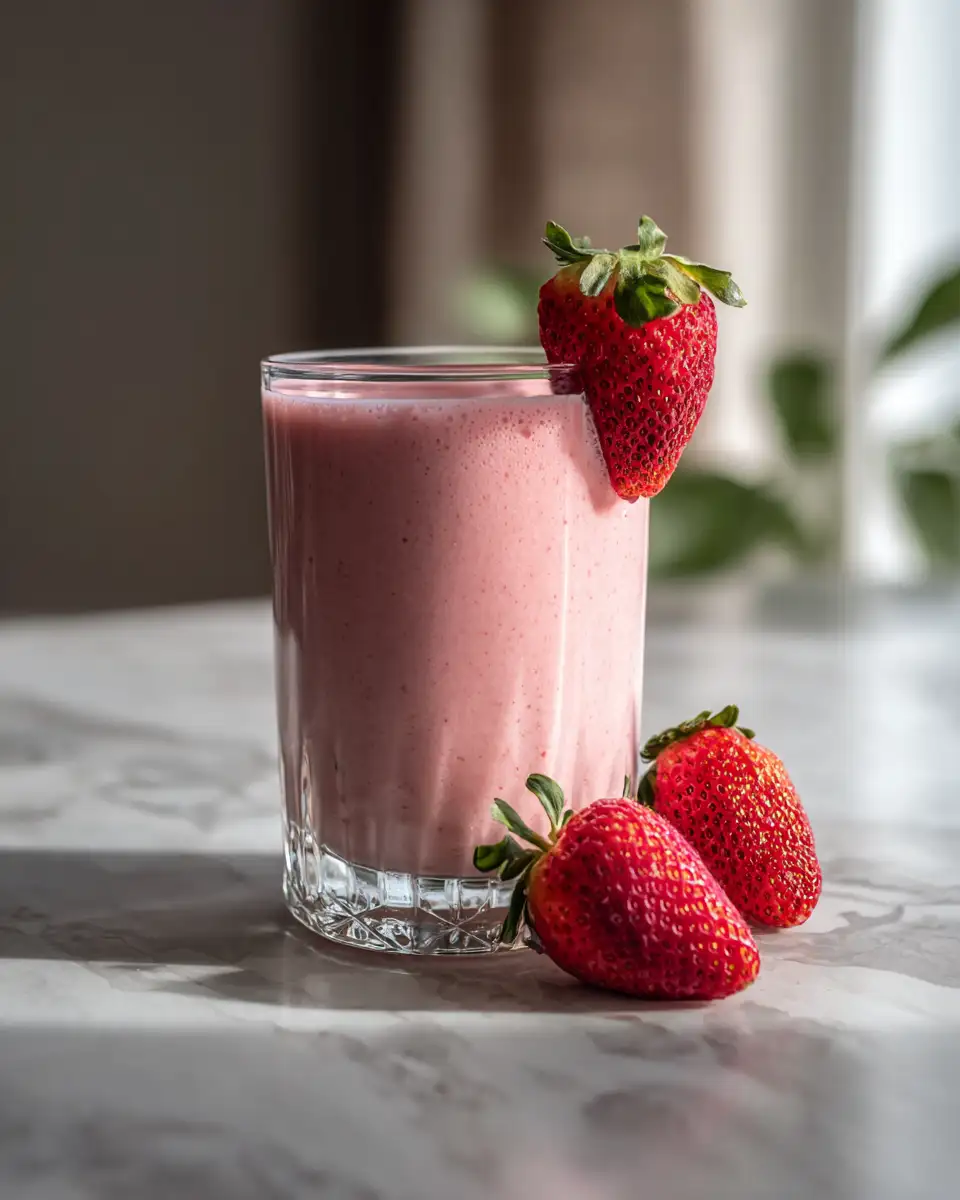 Boost Your Day with a Delicious Strawberry Banana Protein Smoothie - Featured Image