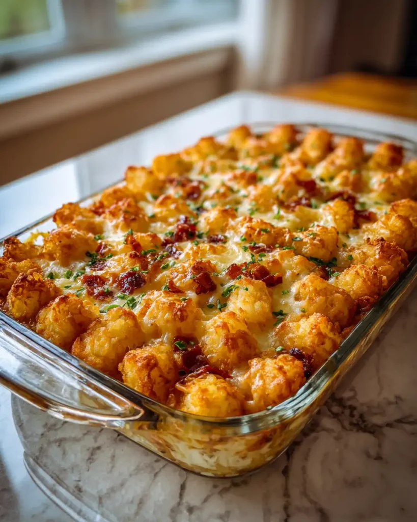 Irresistible Comfort: The Ultimate Tater Tot Casserole Recipe - Featured Image