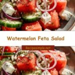 Refresh Your Taste Buds with a Zesty Watermelon Feta Salad Twist