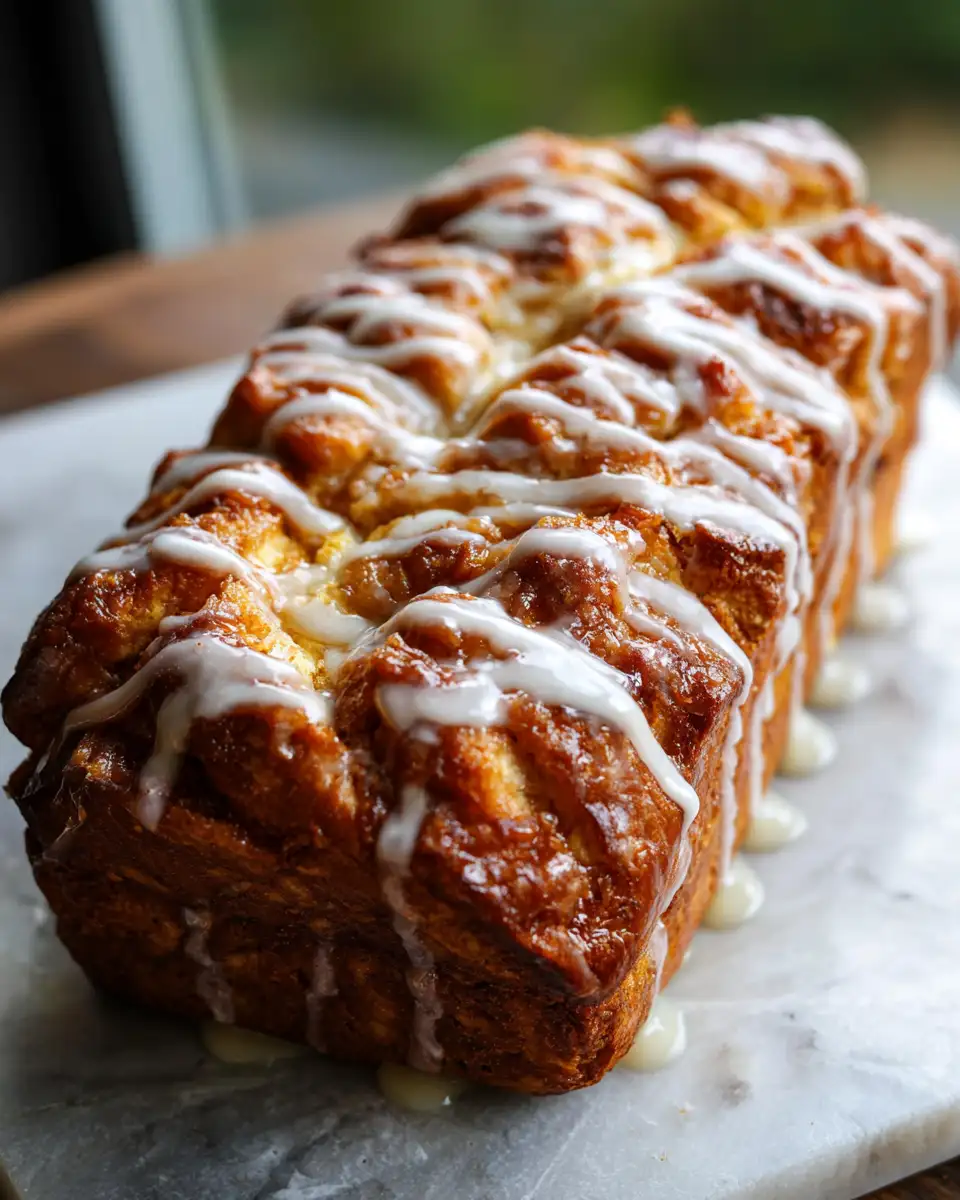 Final dish - Irresistible Apple Fritter Bread to Sweeten Your Day