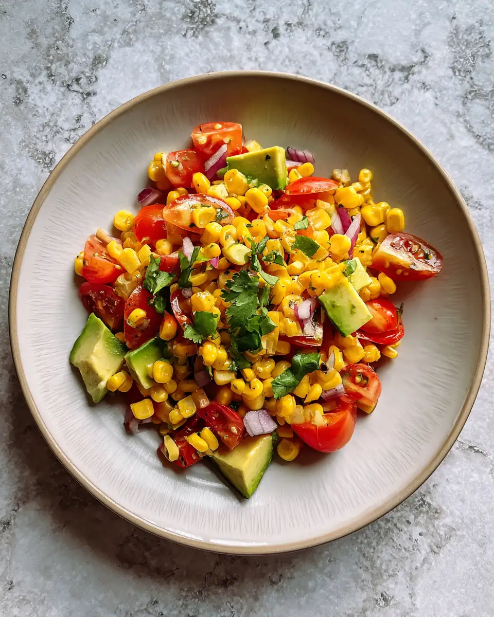 Zesty Delight: Elevate Your Meals with Avocado Corn Salsa - Featured Image