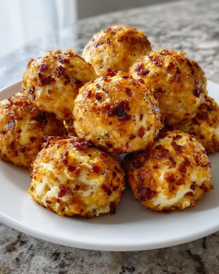 Bite-Sized Bliss: Irresistible Bacon Ranch Cheese Ball Bites - Featured Image