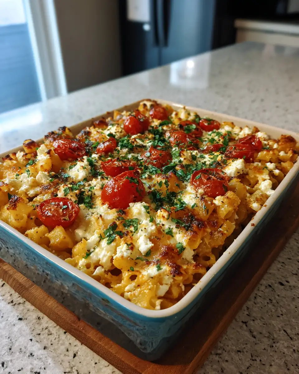 Final dish - Irresistible Baked Feta Pasta: Your New Weeknight Obsession