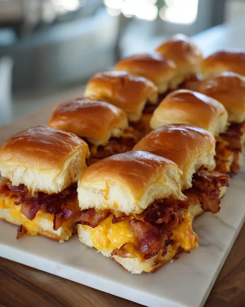 Irresistible BBQ Bacon Cheese Pull-Apart Sliders That Will Steal the Show - Featured Image
