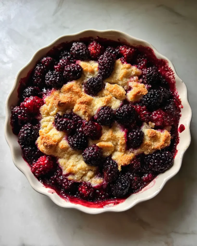 Bursting with Berry Bliss: The Ultimate Blackberry Cobbler Recipe - Featured Image