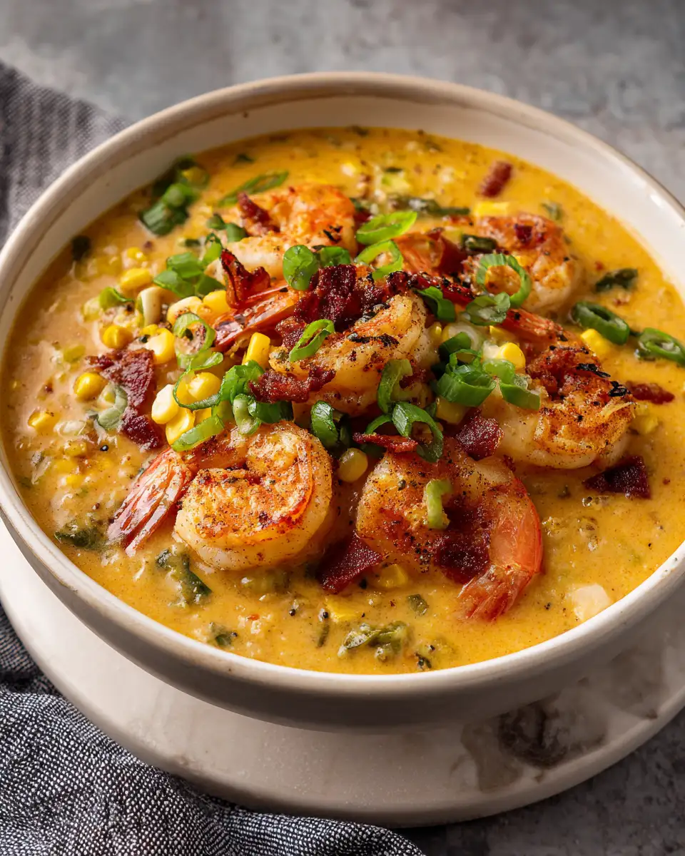 Spice Up Your Dinner with Cajun Shrimp Corn Chowder Magic - Featured Image