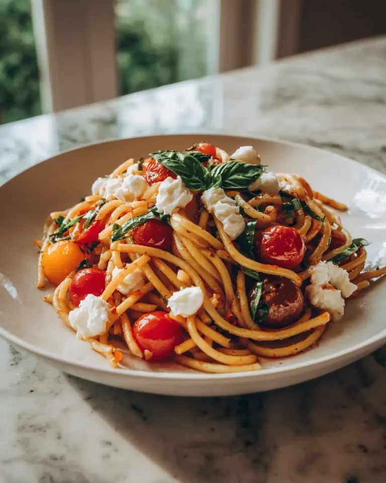 Savor the Flavors of Summer with Caprese Pasta Salad Delight - Featured Image