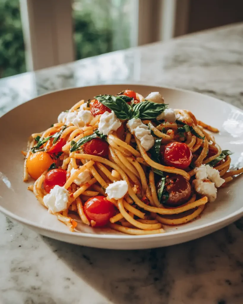 Savor the Flavors of Summer with Caprese Pasta Salad Delight - Featured Image