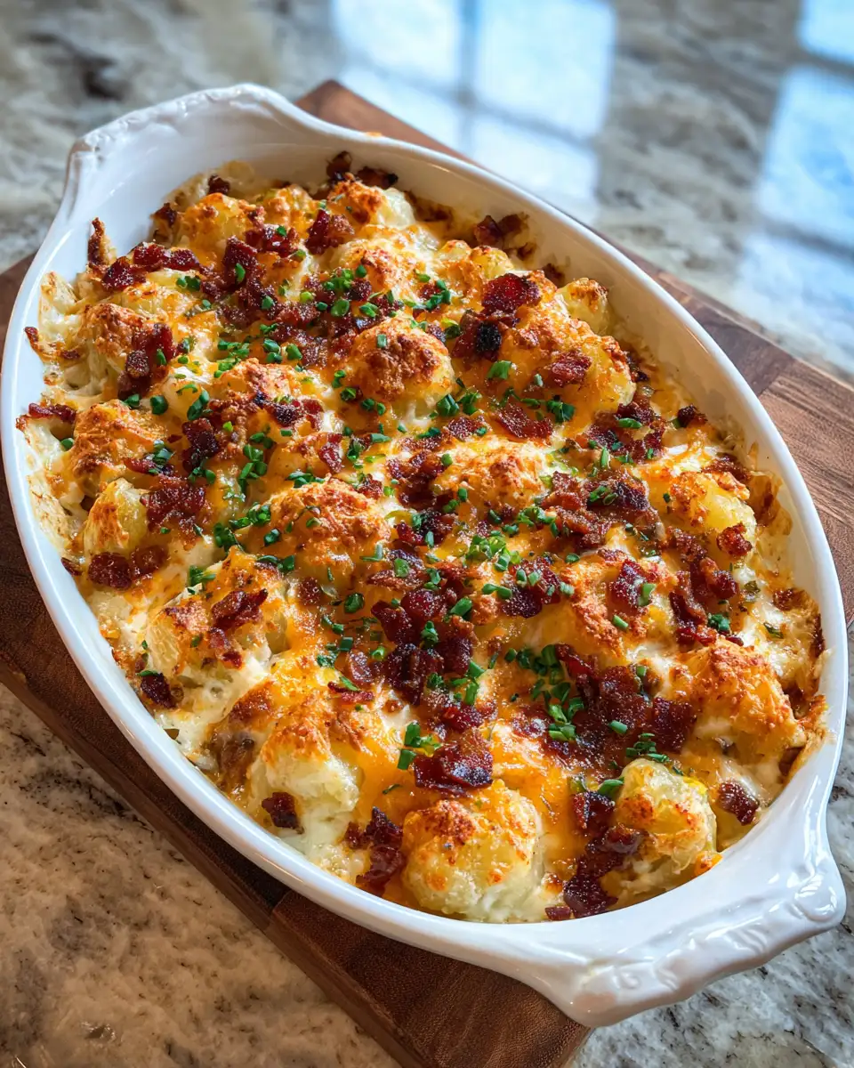 Final dish - Ultimate Cheesy Bacon Ranch Potatoes Delight
