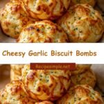 Irresistible Cheesy Garlic Biscuit Bombs That Will Blow Your Taste Buds Away