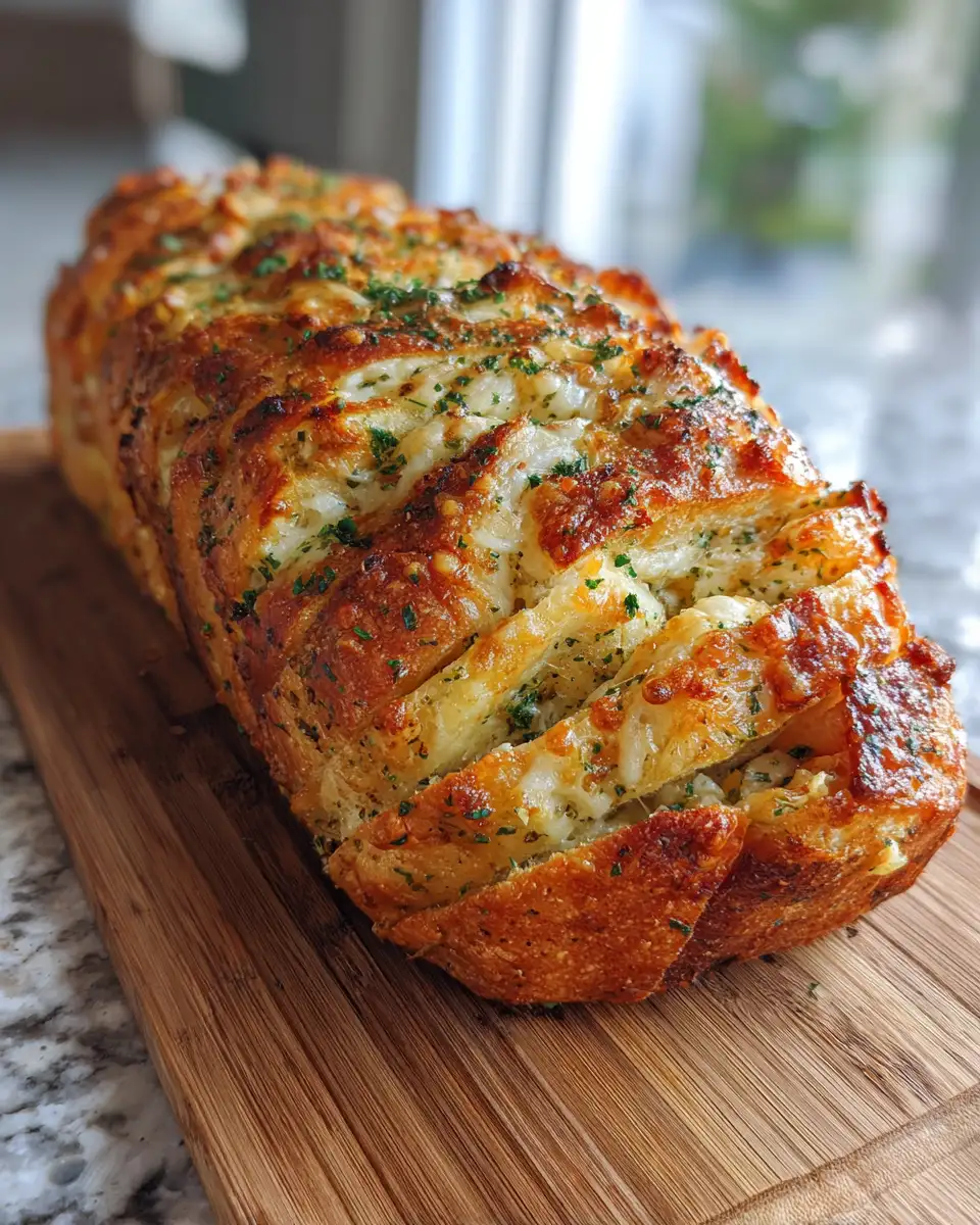 Irresistible Cheesy Garlic Pull-Apart Bread: The Ultimate Comfort Food Experience - Featured Image