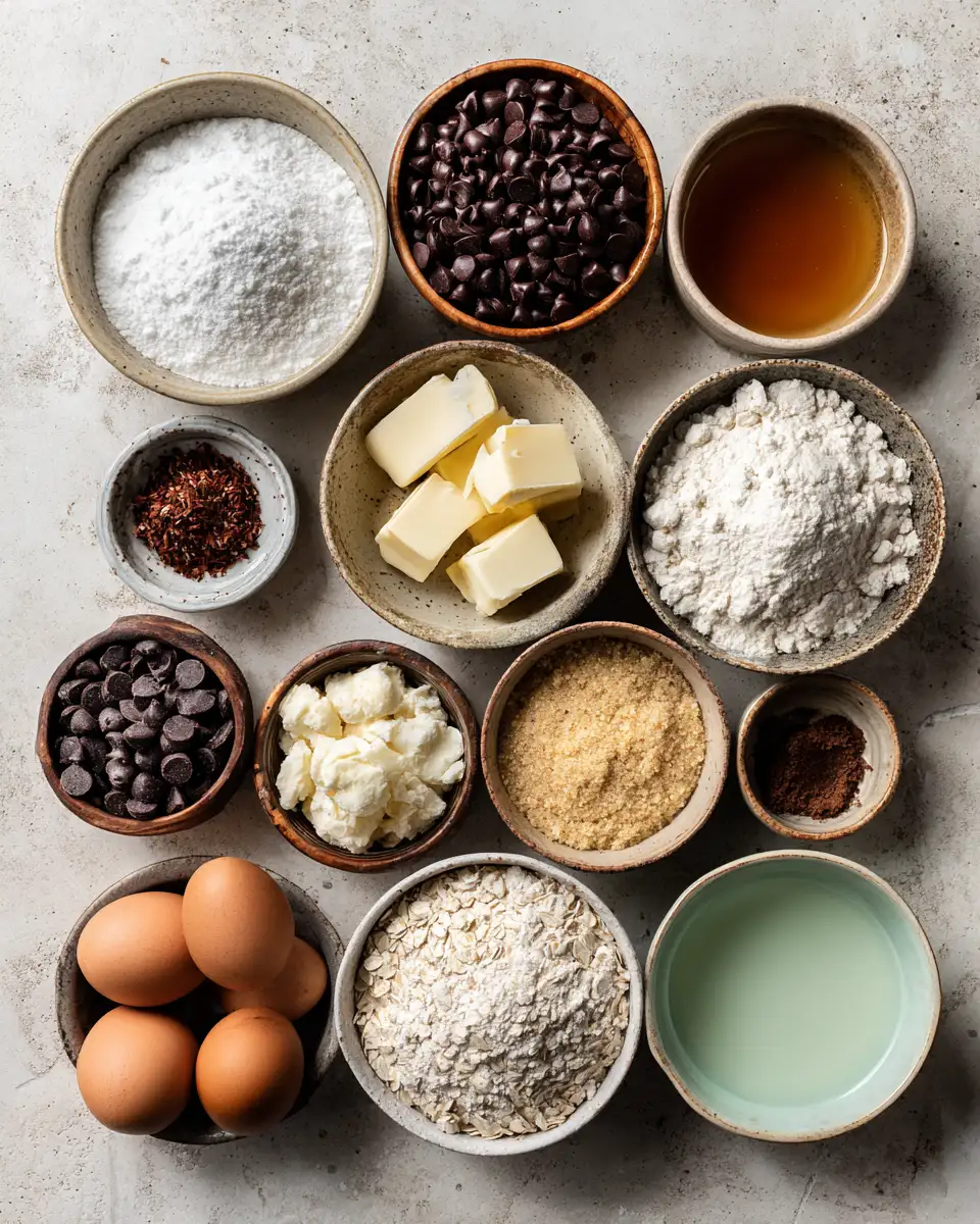 Ingredients for Irresistible Chocolate Chip Cookie Bars You Need to Try Today