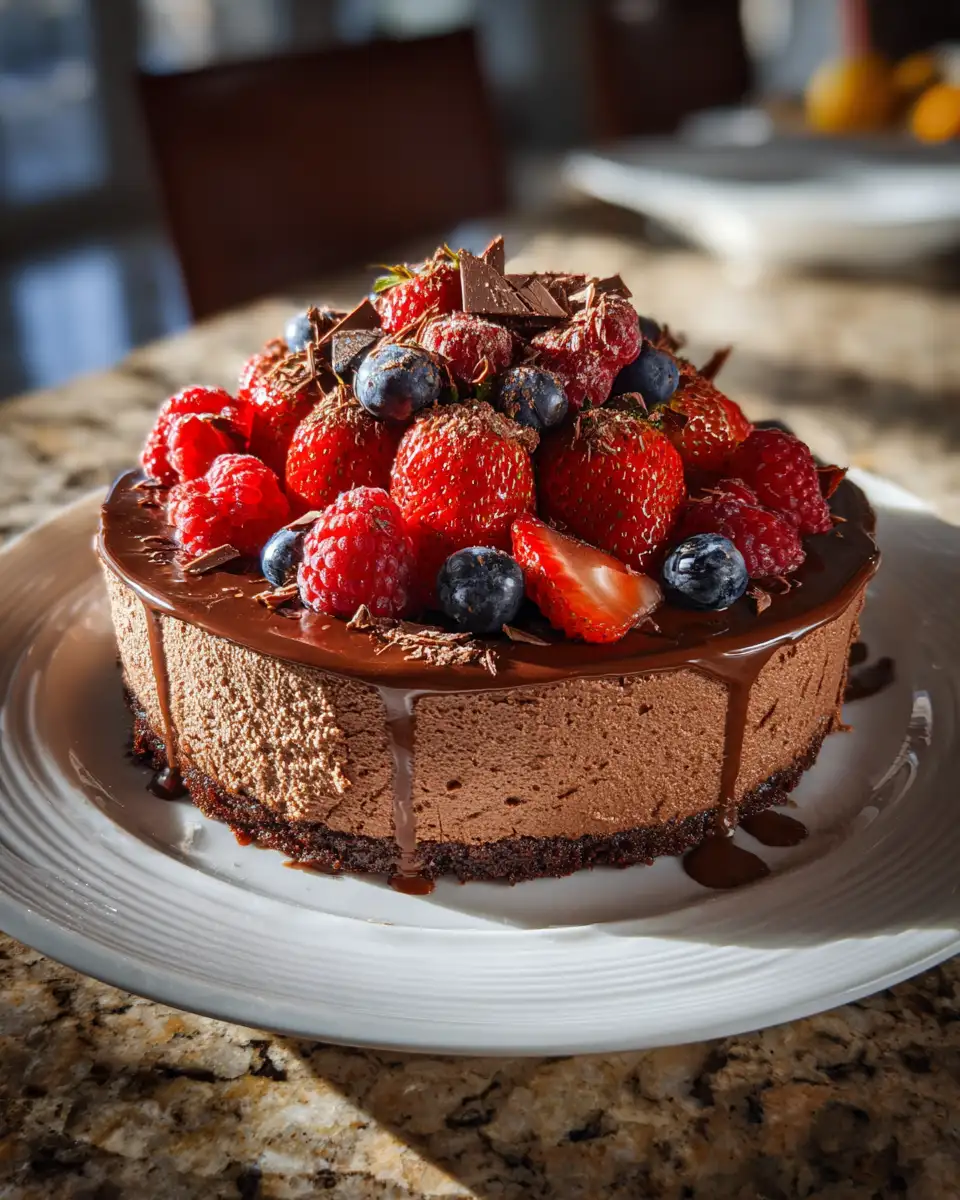 Final dish - Indulge in Decadence: The Ultimate Chocolate Mousse Cake Experience