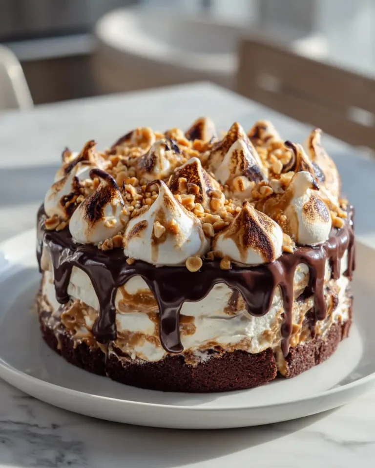 Decadent Delight: Chocolate Peanut Butter Poke Cake Perfection - Featured Image