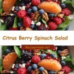 Zesty Citrus Berry Spinach Salad That Will Brighten Your Day