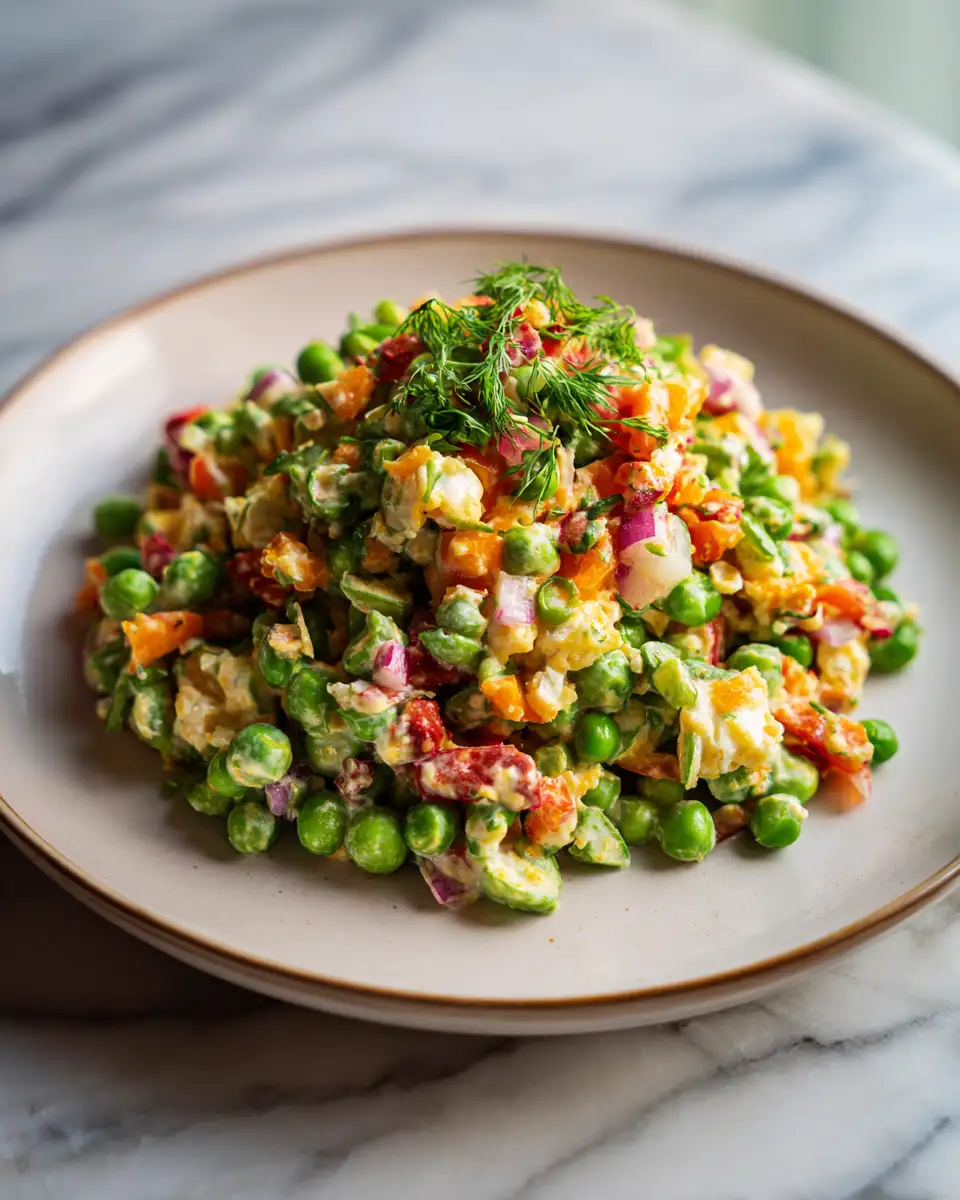 Final dish - Chill Out with a Refreshing Cold Southern Pea Salad